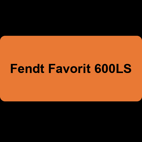 Fendt Favorit 600LS